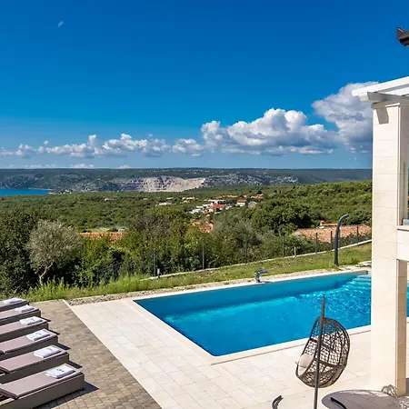 Luxury Pool Villa Luka /W Sea View Labin (Istria)